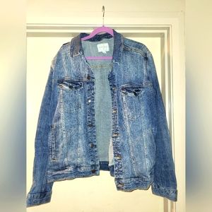 Aeropostale denim trucker jacket. XL